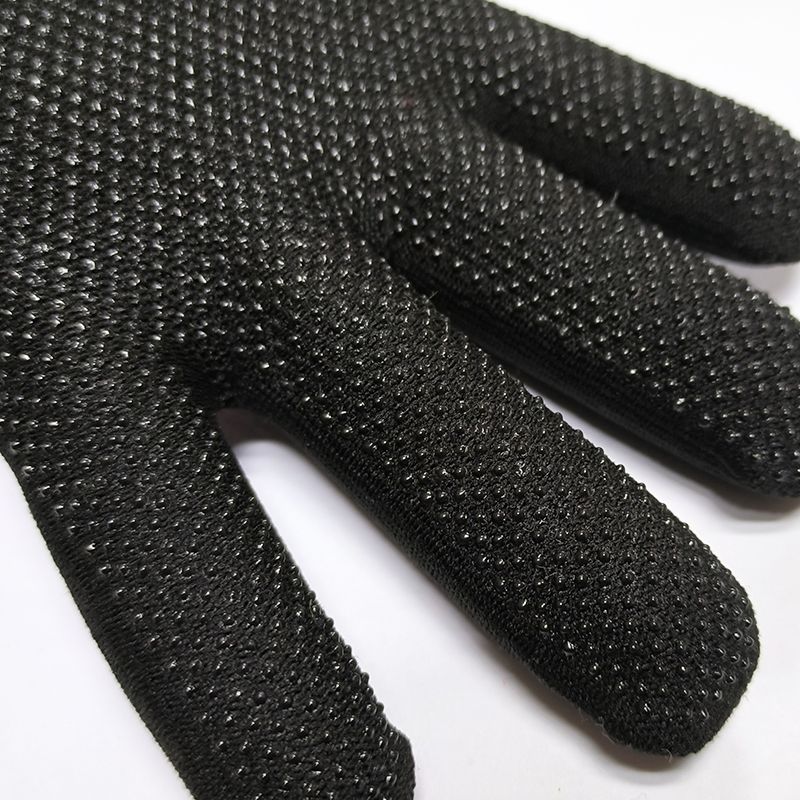 Dispensing Gloves Non-Slip Nylon Thread Elastic Breathable Point Plastic Work Glove