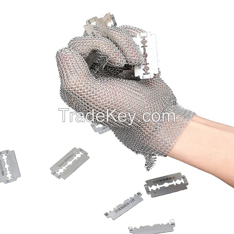 Stainless Steel Cut-Resistant Gloves