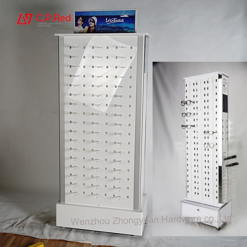 Factory Custom Floor Luxury Eyewear Optical Sunglasses Display Stand For Mall Glasses Store Furniture