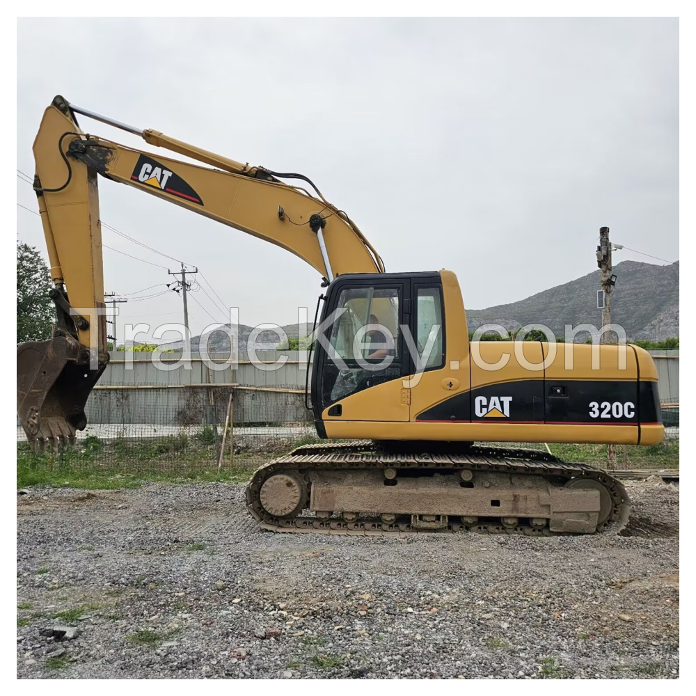 Good Performance Used CAT320C 320CL 320D 320D2 320GC Excavator Secondhand CAT320c with 3066 engine