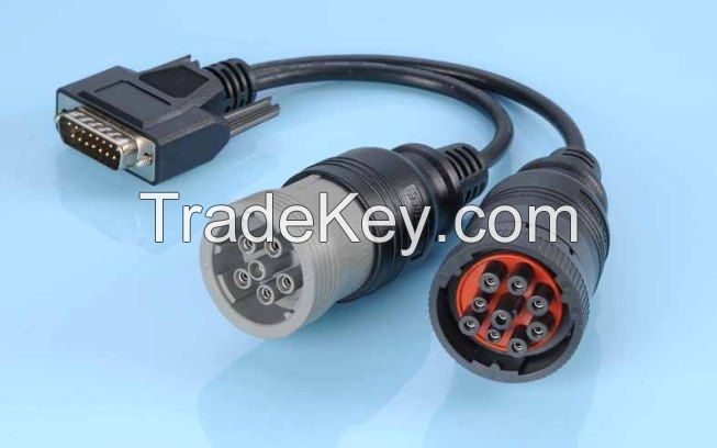 J1939 and J1708 Deutsch Y cable