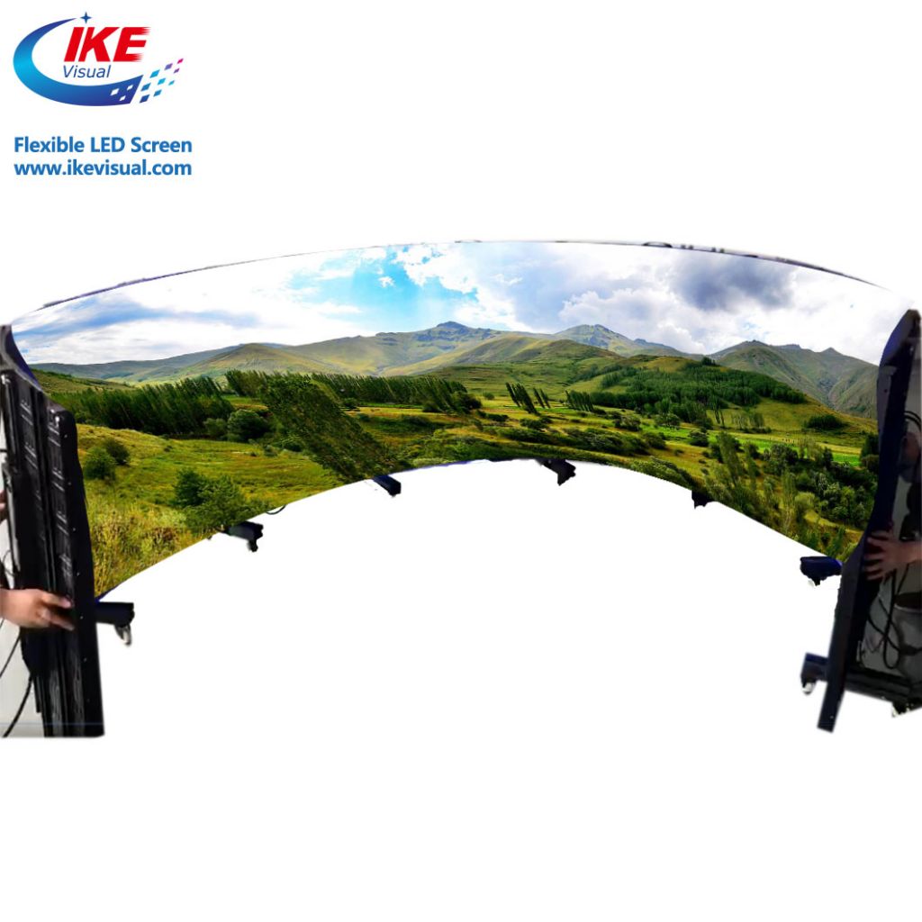 Mobile Stage Background Soft Flexible LED Display