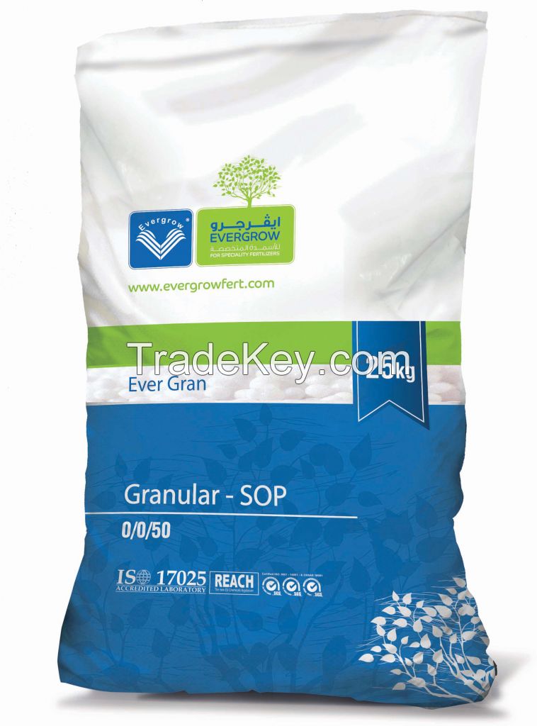 Granular Grade Potassium Sulfate 