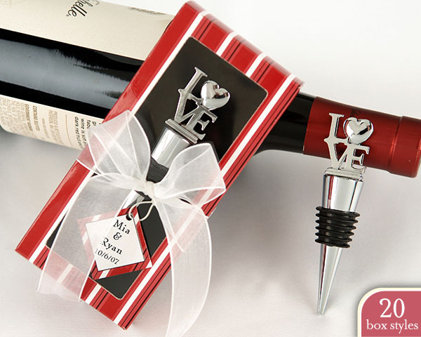 wedding favor of bottle stopper gifts series