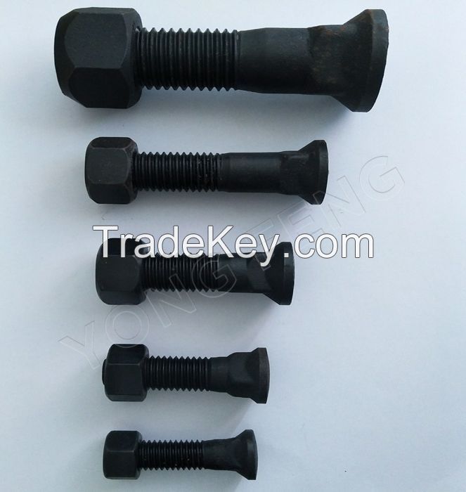 1-2&#039;&#039;UNC Plow Bolts and Nuts