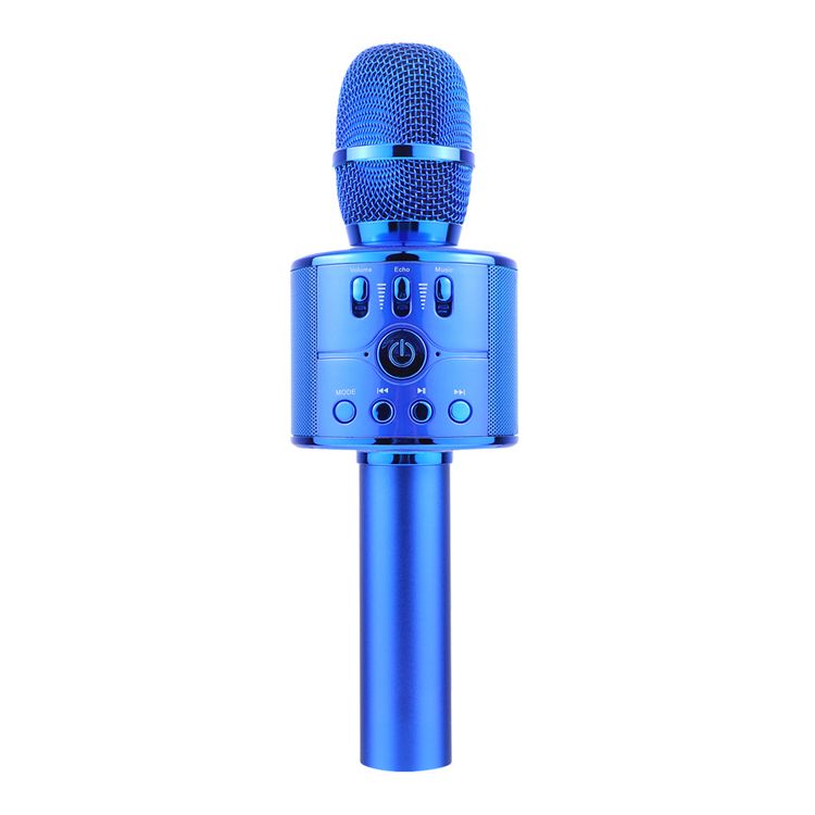 Bluetooth Karaoke Microphone Speaker TF USB Aux FM Record Function Speaker