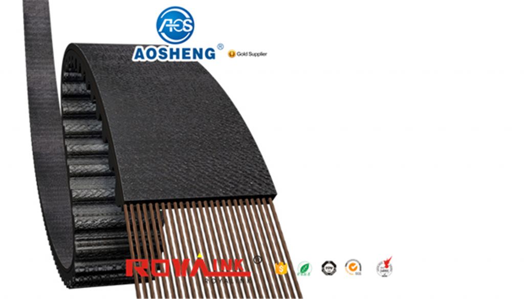 Aosheng HTD 3M 5M 8M 14M timing belt for textile machine 