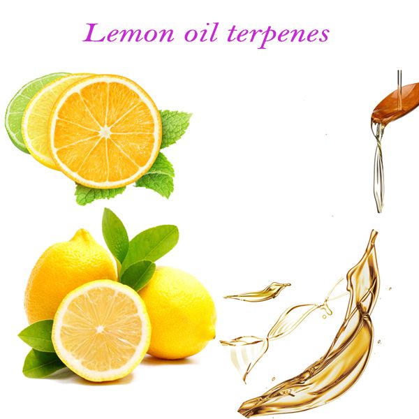 Lemon oil terpenes