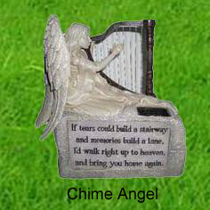 Solar Chime Angel