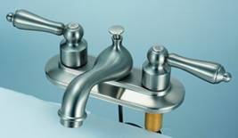 two handle lavatory faucet