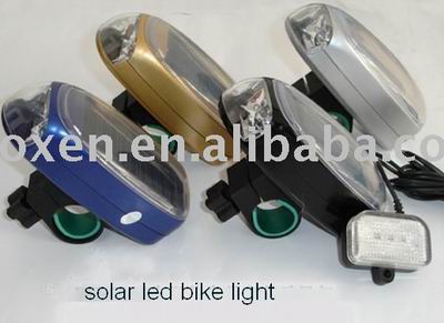 solar bike light