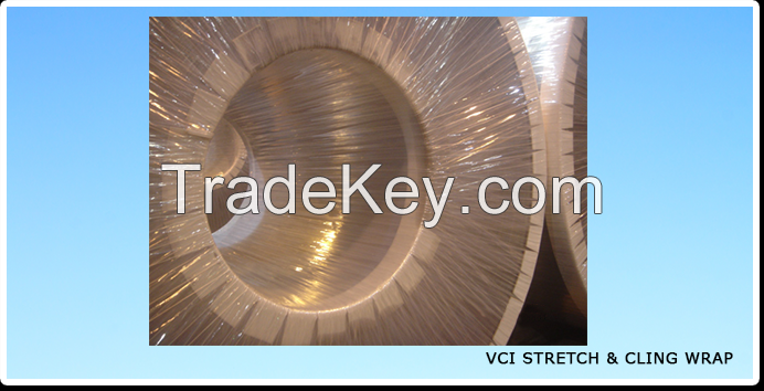 Anti-corrosive VCI Stretch film and Cling shrink film