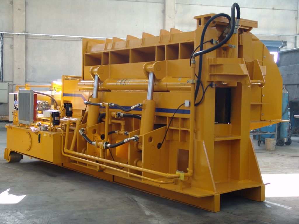 Rolloff Metal Scrap Baler