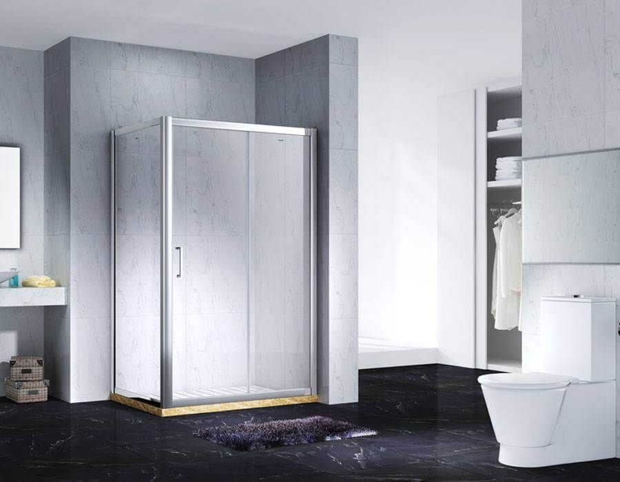 Modern Design Framed Quadrant Shower Enclosure With Sliding Door, AB 2142 â 2