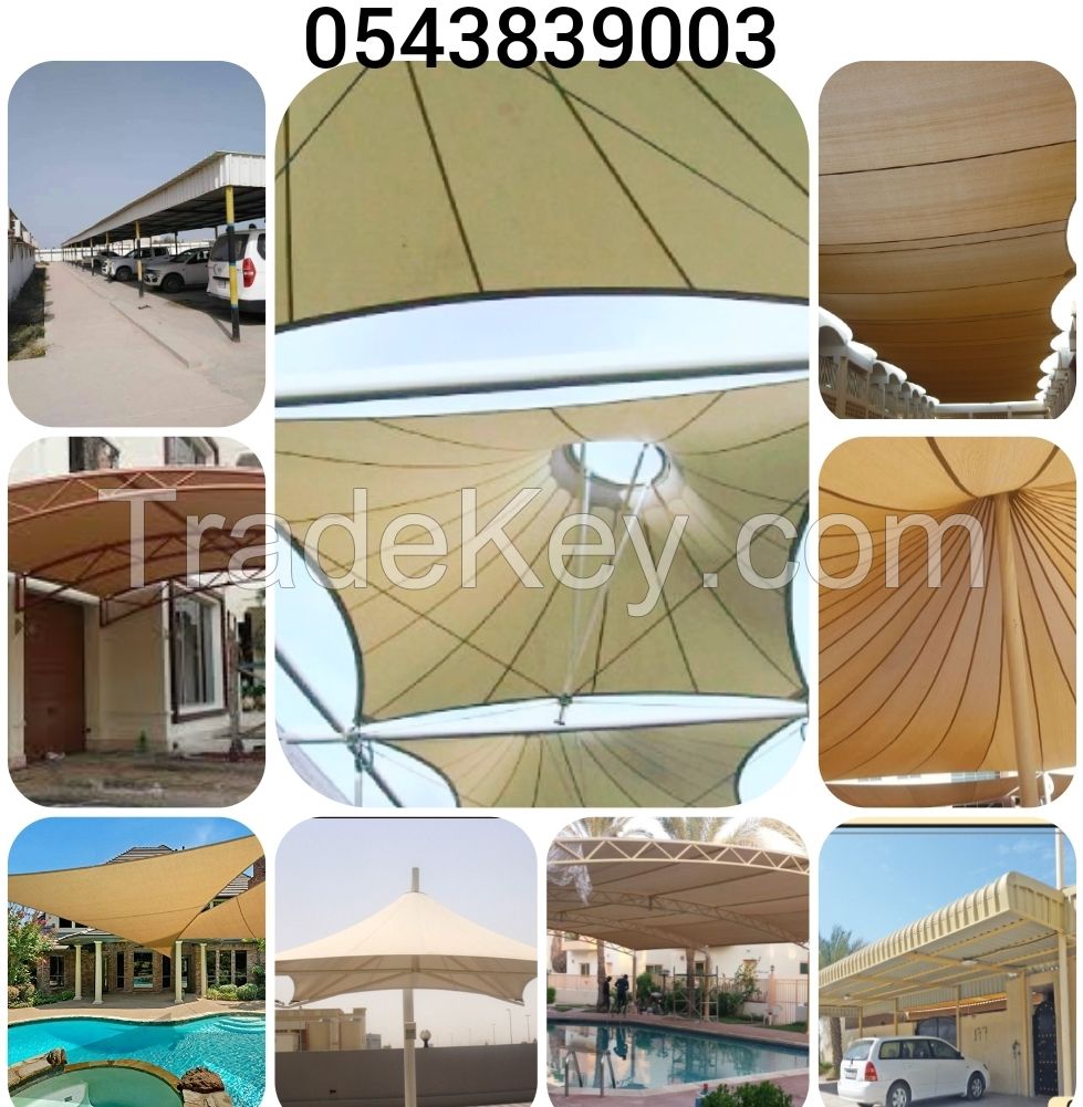 Car Parking Shades Supplier 0505773027