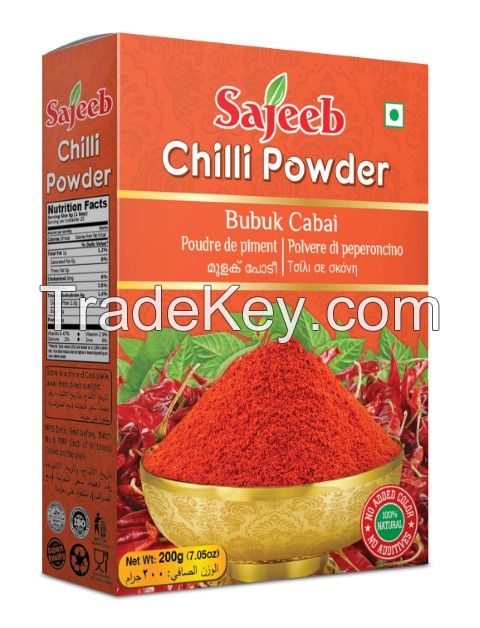 Sajeeb Spice Powder (200 gm, 400 gm, 1000 gm) Paper pack