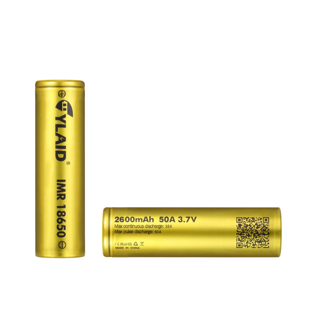 Factory price 2600mAh mod battery IMR 18650 cells for electronic cigarettes