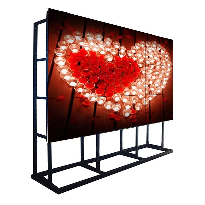 55 inch 1.8mm Bezel 500 Nit LCD Video Walls