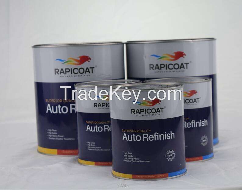 Good exterior durability 2k car body painting high end hardness with fulllness acrylic main raw material car auto bus lacquer