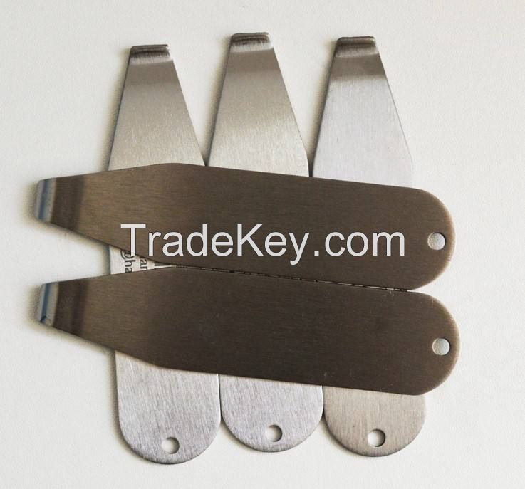 auto Paint mixing can opener carbon steel plated plastic black handle with printing customized logo