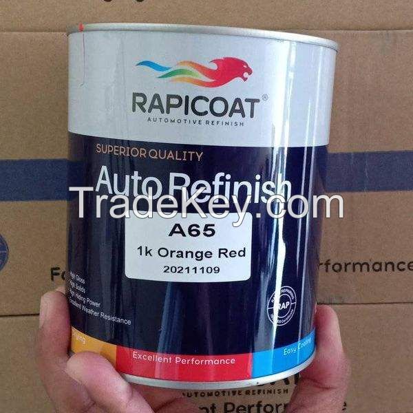 High quality good workability gloss car 2k top auto refinish acrylic colours 1k basecoat metallic paint repair usage