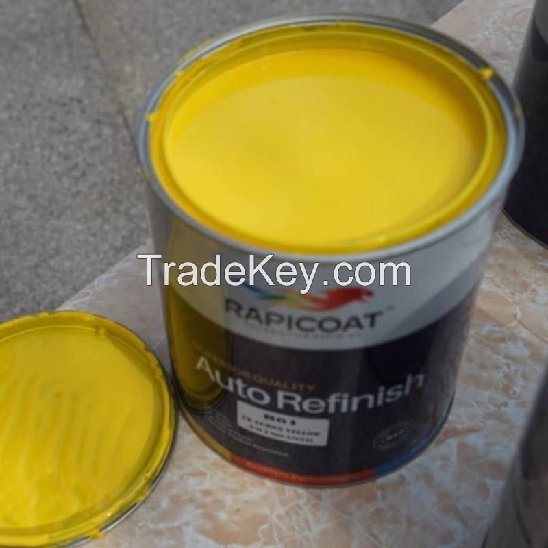 Acrylic overall repair 1K Series Pure base color Aluminum Colors base coats with minimal film build car refinish usage