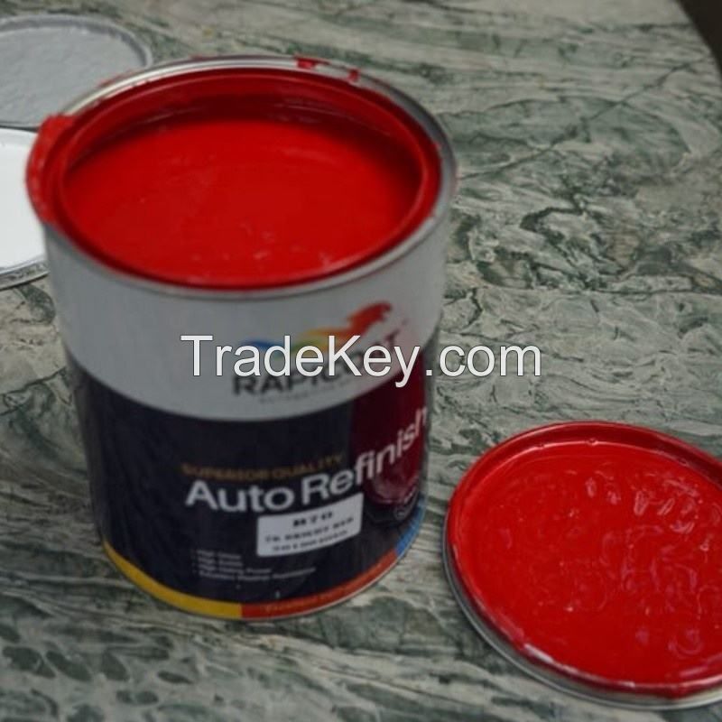 Fast Drying High Performance Excellent Weather Resistance 1K Automotive Refinish Paint