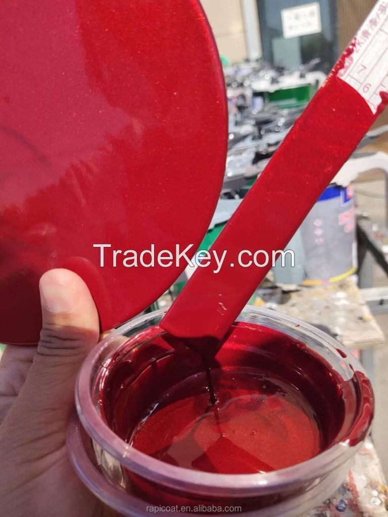 High Quality Good solid color Easy-use 2K topcoat colourful carbody nano glass coating auto refinish spray clear plastic paint