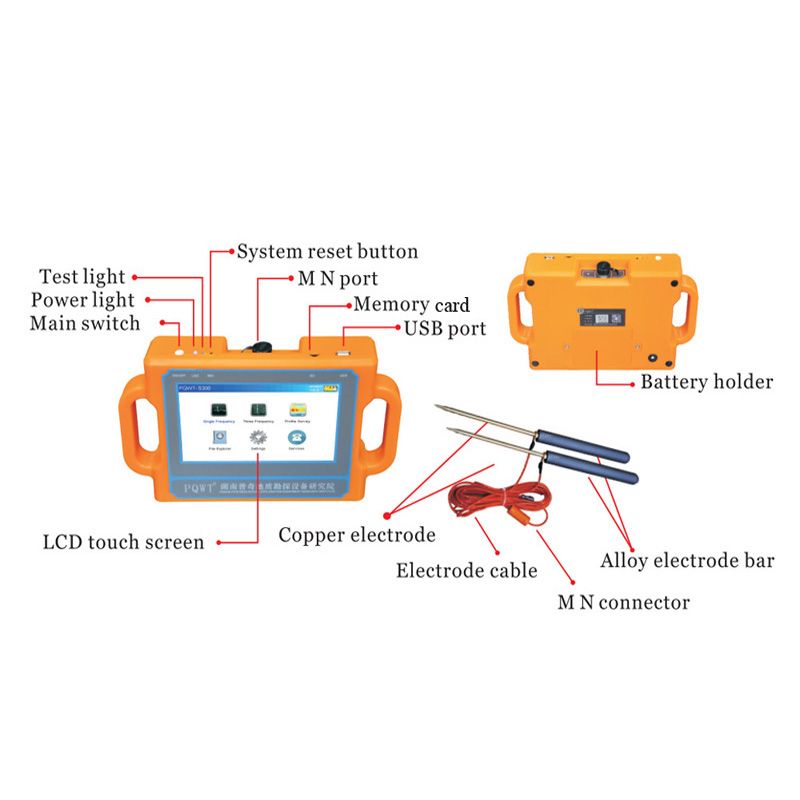 PQWT-S300 Multi-functional Water Detection With 100m/150m /300m