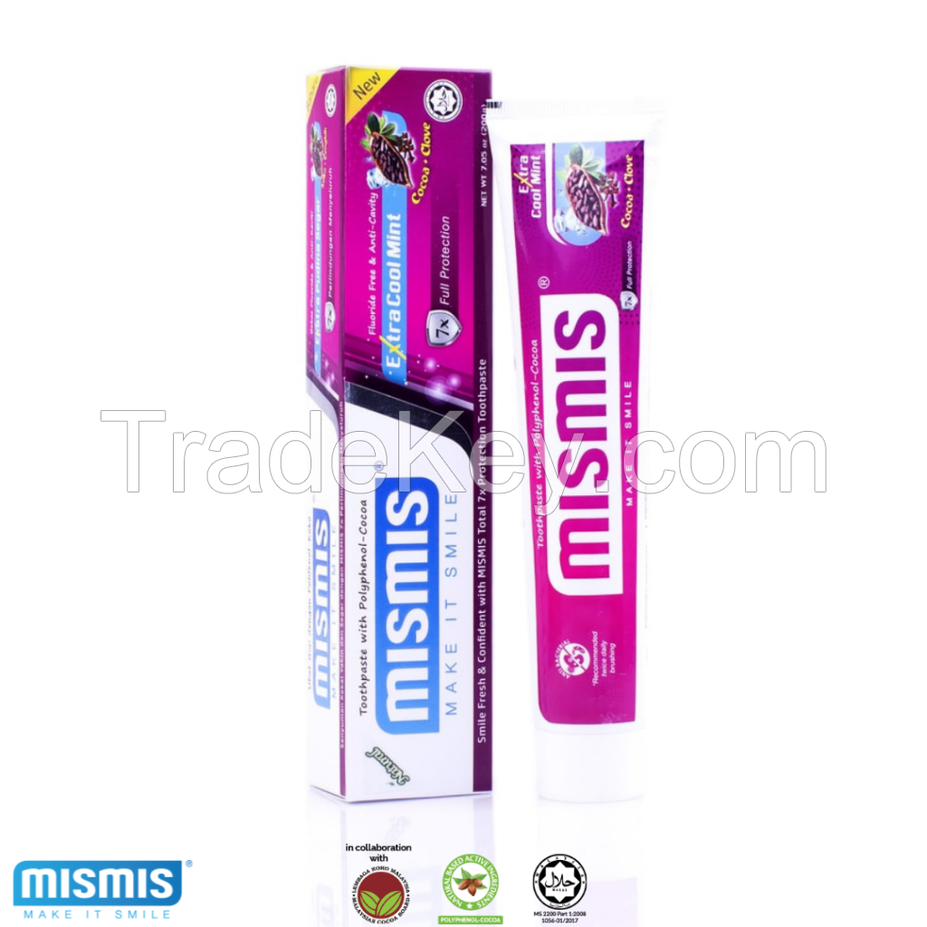 Mismis Extra Cool Mint Natural Toothpaste 