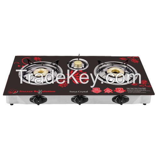 3 Burner Automatic LPG Gas Stove