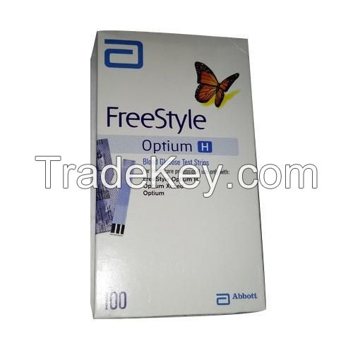 ABBOTT FREESTYLE OPTIUM H 100 TEST STRIPS