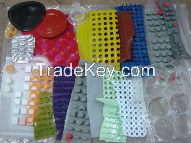 Silicone Rubber Keypads Scrap 