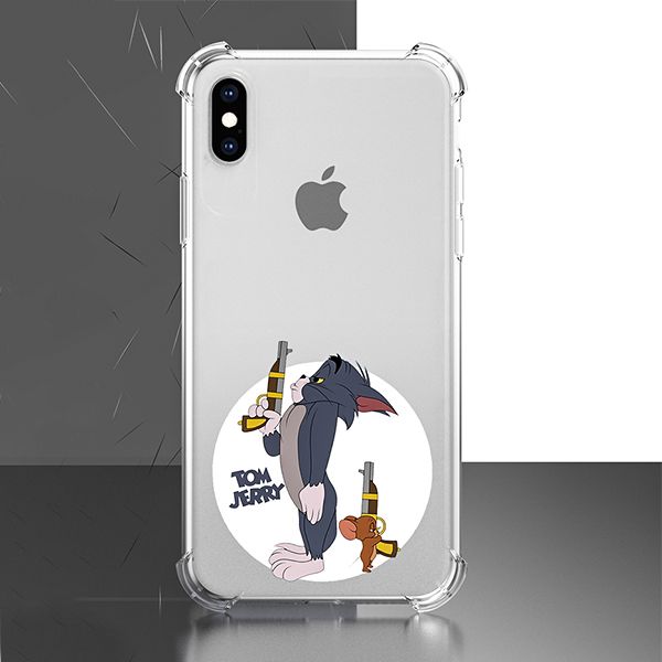 Transparent TPU air bumper print patterm phone case