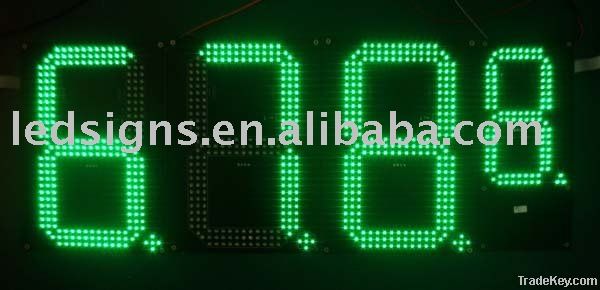 led gas price digital display