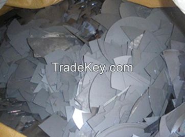 Broken solar silicon wafers