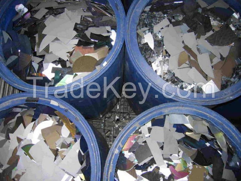 Broken solar silicon wafers