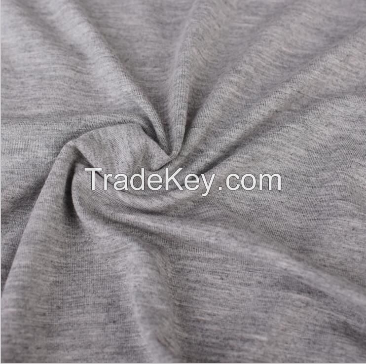 220GSM,94%bamboo 6%spandex stretch jersey T-shirt,underwear fabric