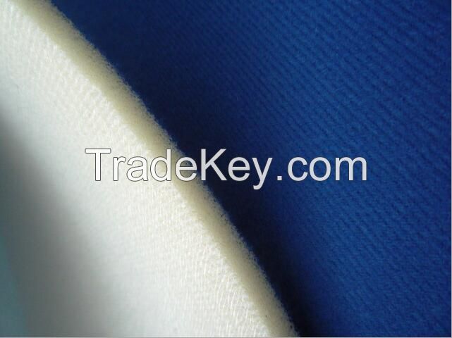 Fabric laminated with sponge