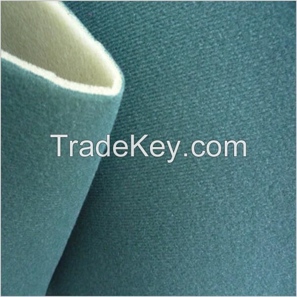 Fabric laminated with sponge