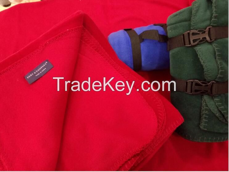 100% polyester fleece blanket,picnic blanket,travelling blanket,portable blanket
