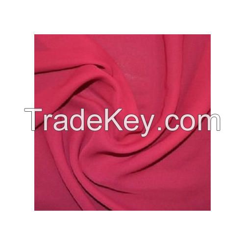 Party Wear Plain Dyed Georgette Fabric