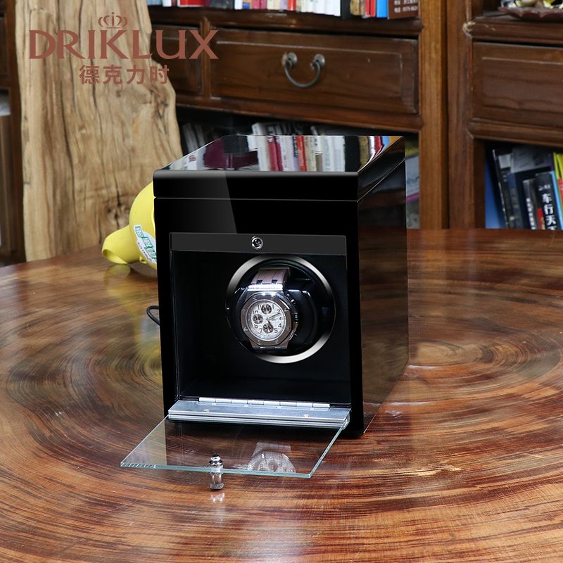 DRIKLUX New Style High Quality Luxury Wooden Automatic Double Watch Winder