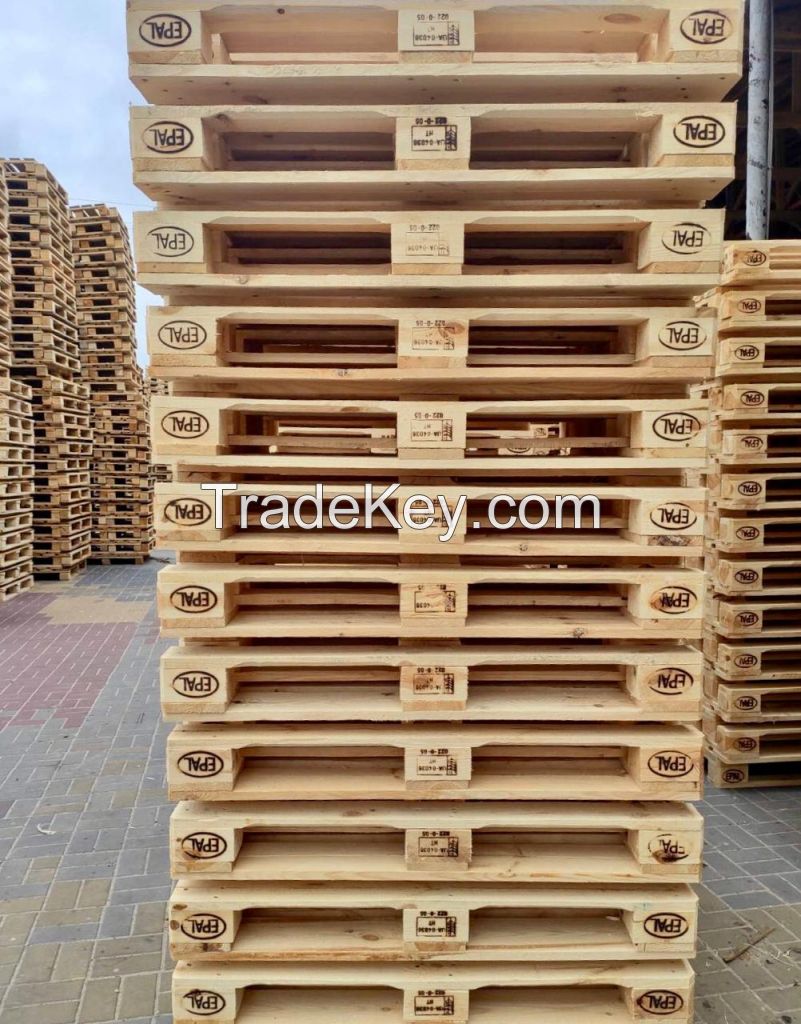 wooden pallets