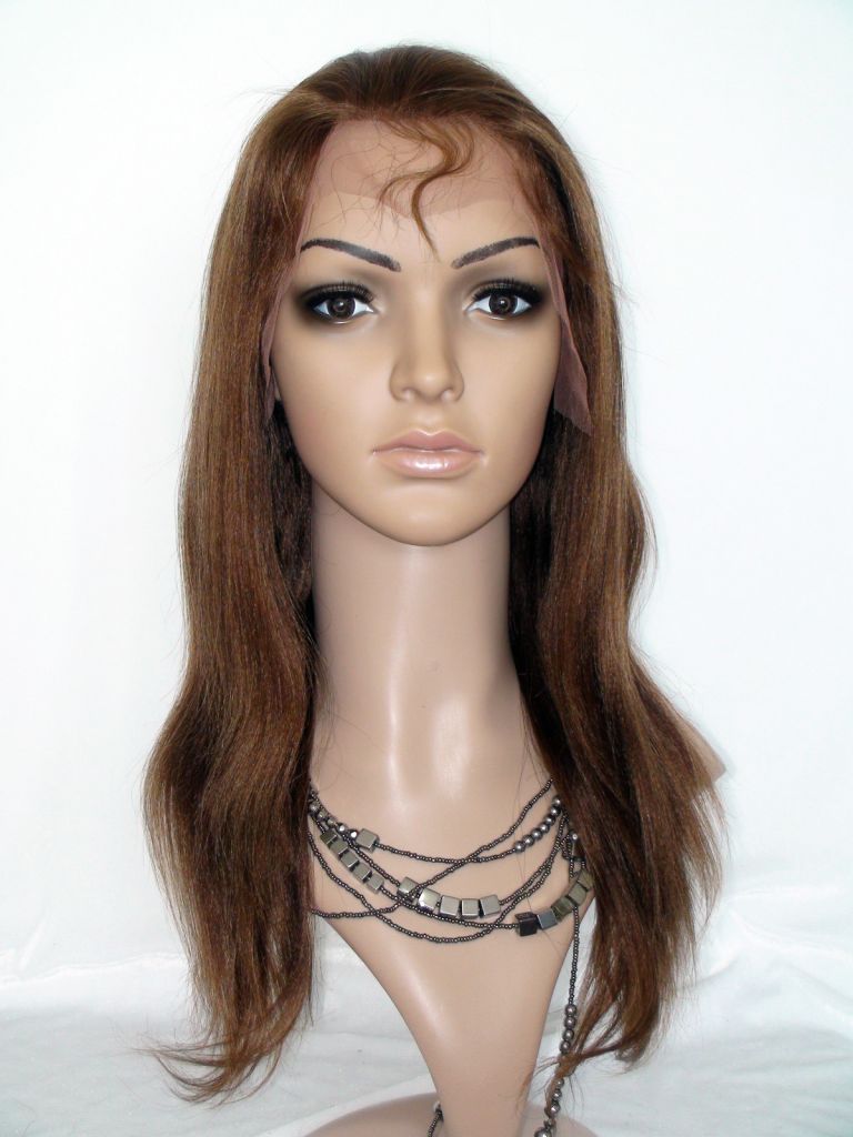 Hot sale factory price 100% remy brazilian human hair lace front wig