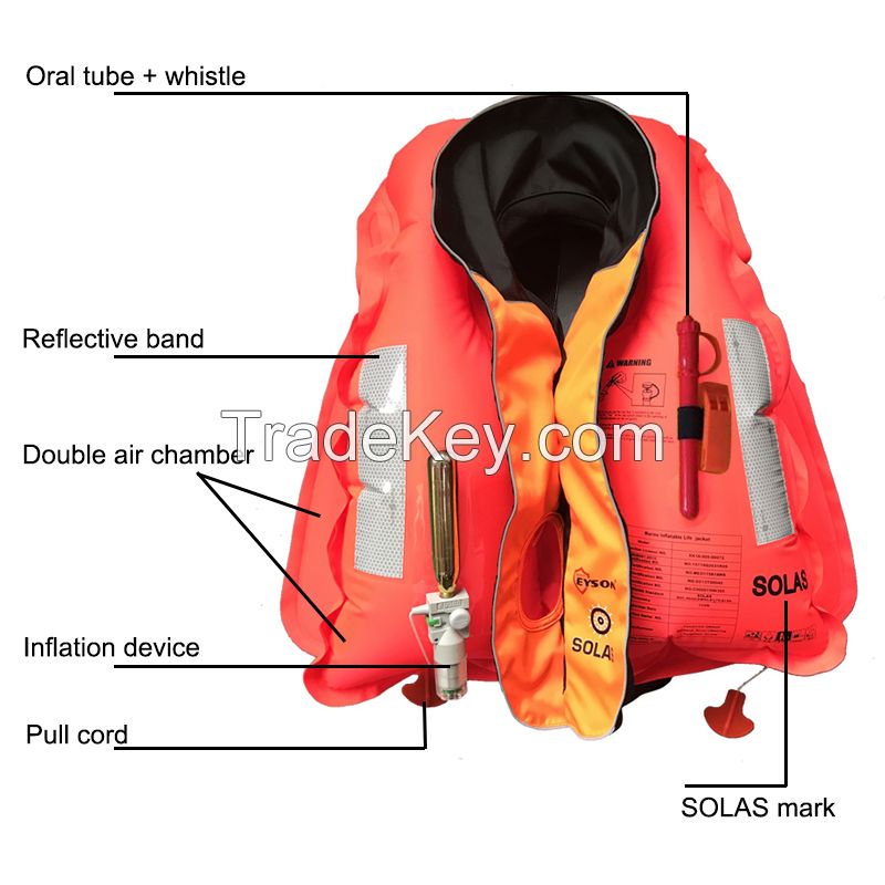 Eyson Double Air Chambers SOLAS Inflatable Life Jacket