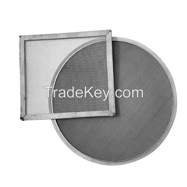 Square hole weave mesh stainless steel water filter screen