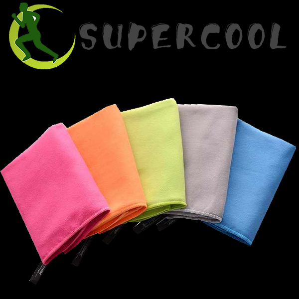 washable soft absorbent microfiber sport towel for gym