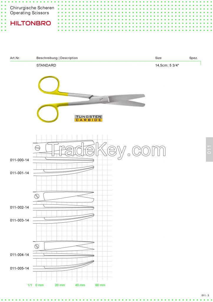 Surgical Dental instrument  Scissors 