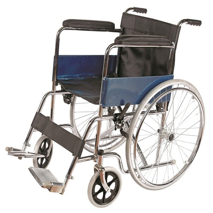 Ce Fad Approved Best Seller steel Wheelchair in India